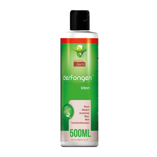 Derfongen lotion tegen mok bij paarden - Afbeelding 2