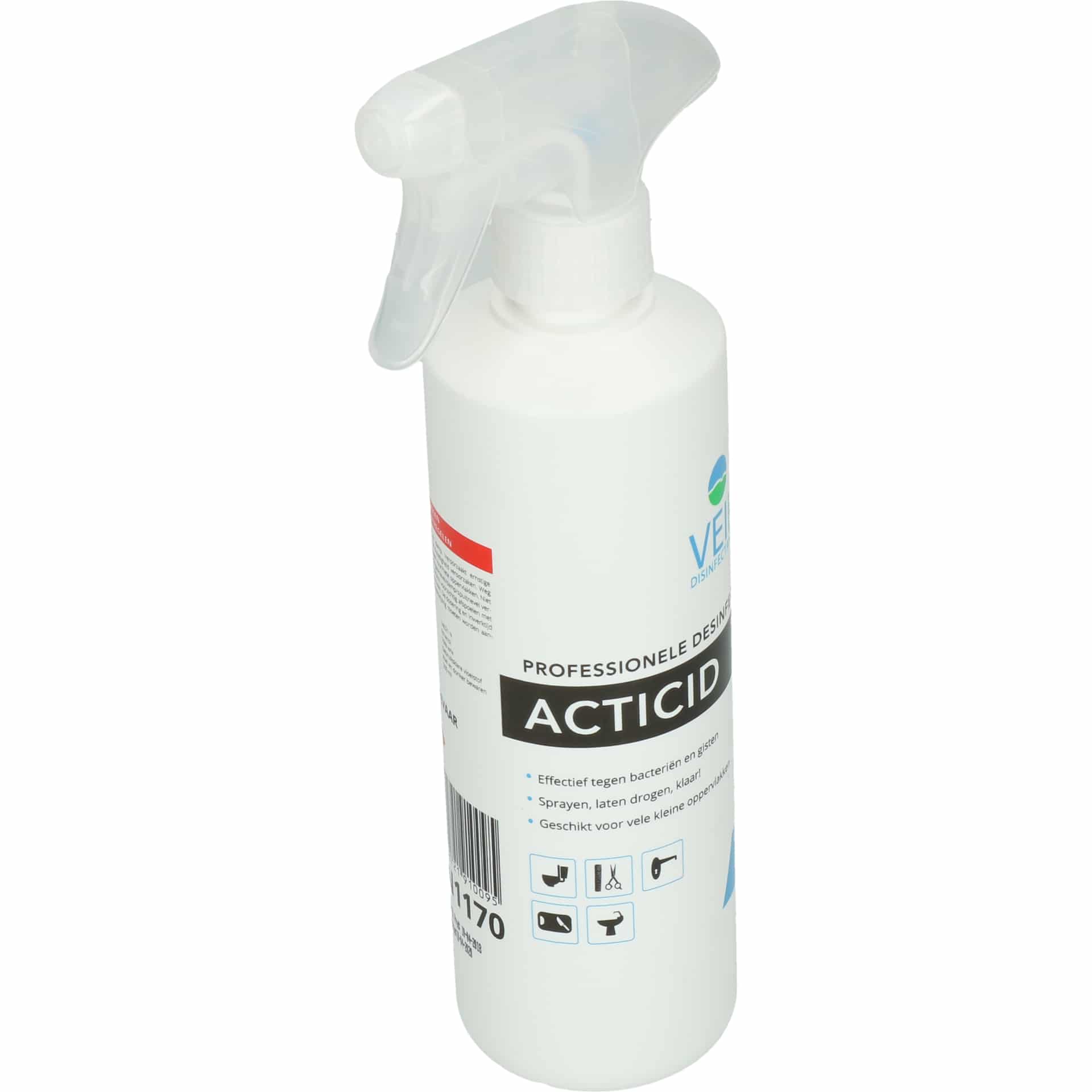 Veip Acticid Desinfectie Spray 500 ml - Afbeelding 2