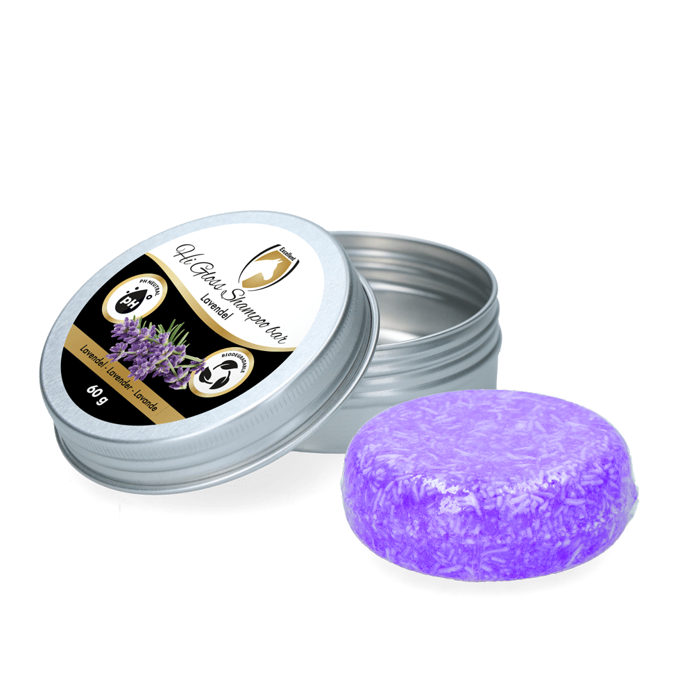 Excellent Horse Hi Gloss Shampoo Bar Lavendel 60 g